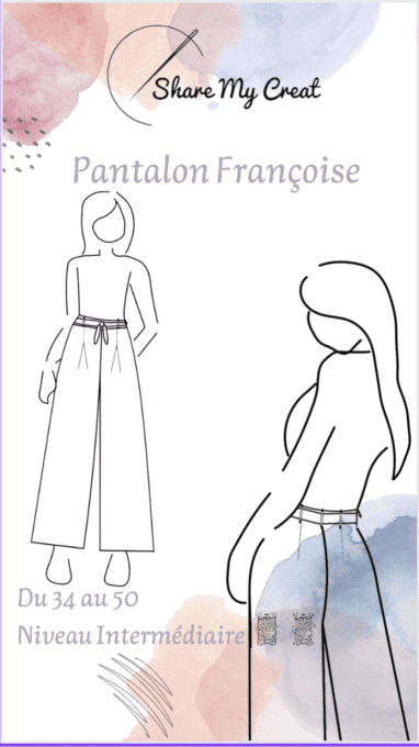 Patron PDF- Pantalon Françoise