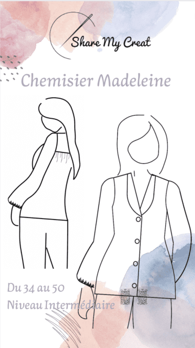 Patron PDF- Chemisier Madeleine